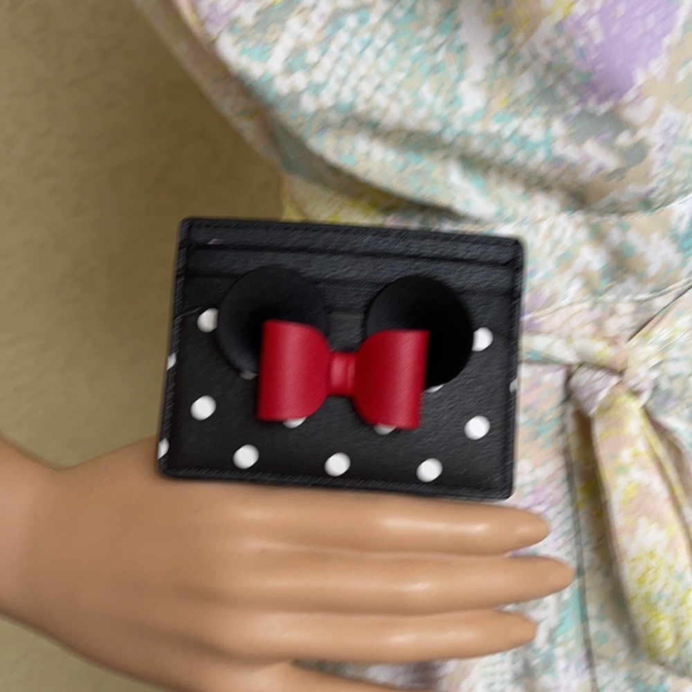 disney x kate spade new york other minnie mouse cardholder - Picture 16 of 16